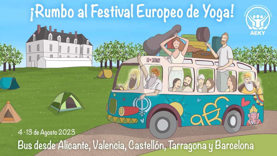 Bus al Festival Europeo de Yoga